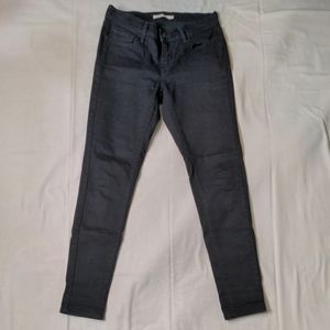 Levi's 710 Super Skinny Women's Black Jeans 29x28